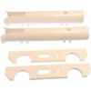 2 Rods Vertical Plastic Rod Holder
