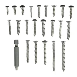 226 Pieces Tapping Screw Kit