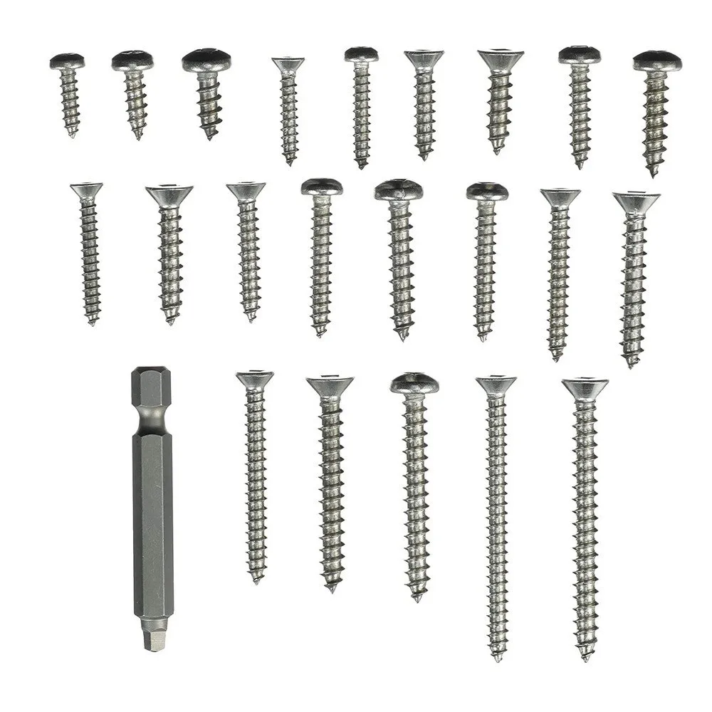 226 Pieces Tapping Screw Kit