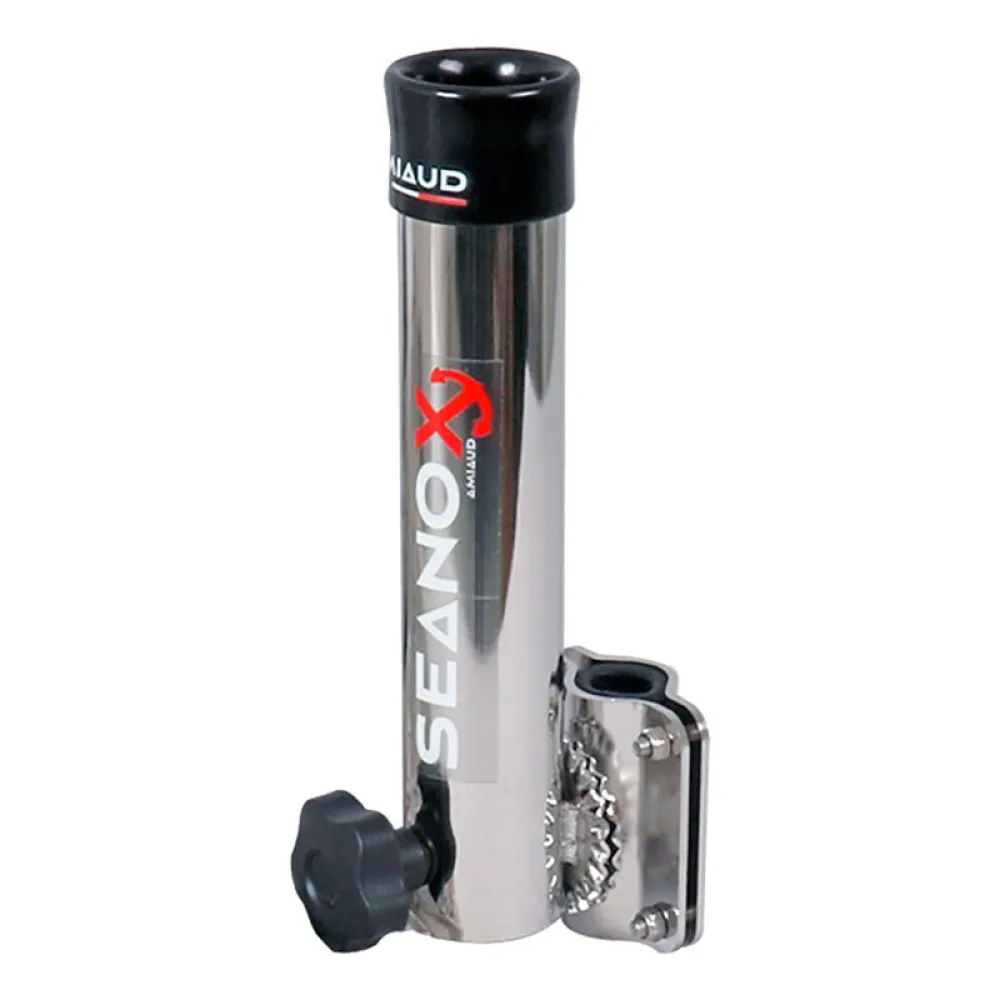 22-35 Mm Rail Mount Stainless Steel Rod Holder